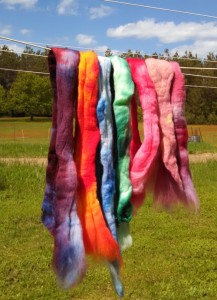 drying dyeing.