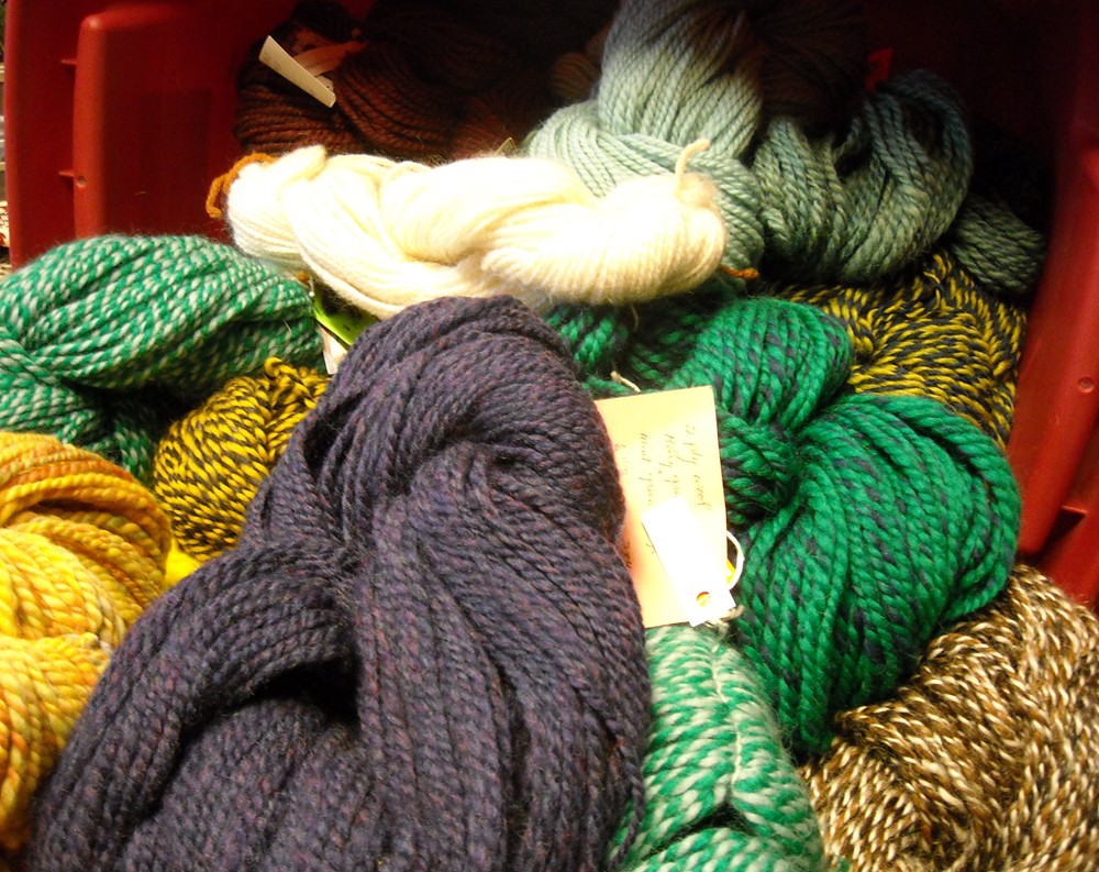 Another tote of hand spun