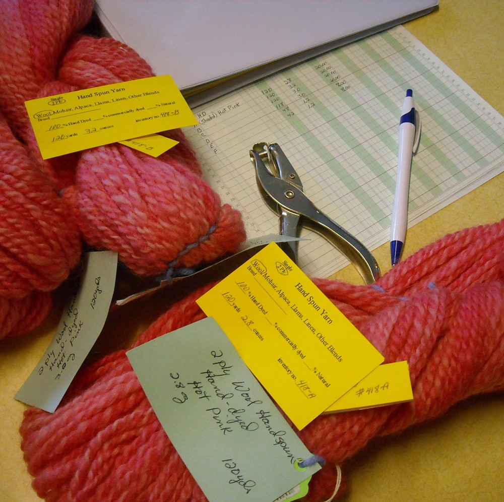 spreadsheet taking form