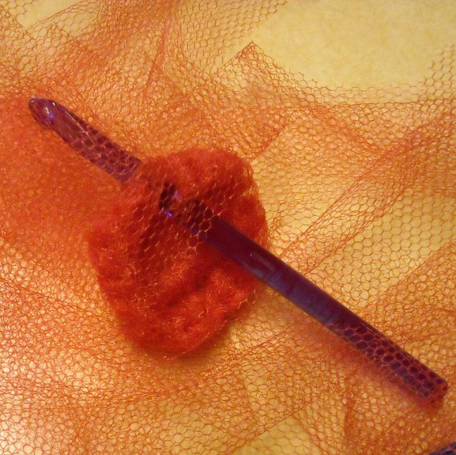 crocheting scrubby