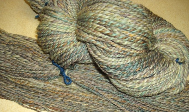 finished pliedwool yarn