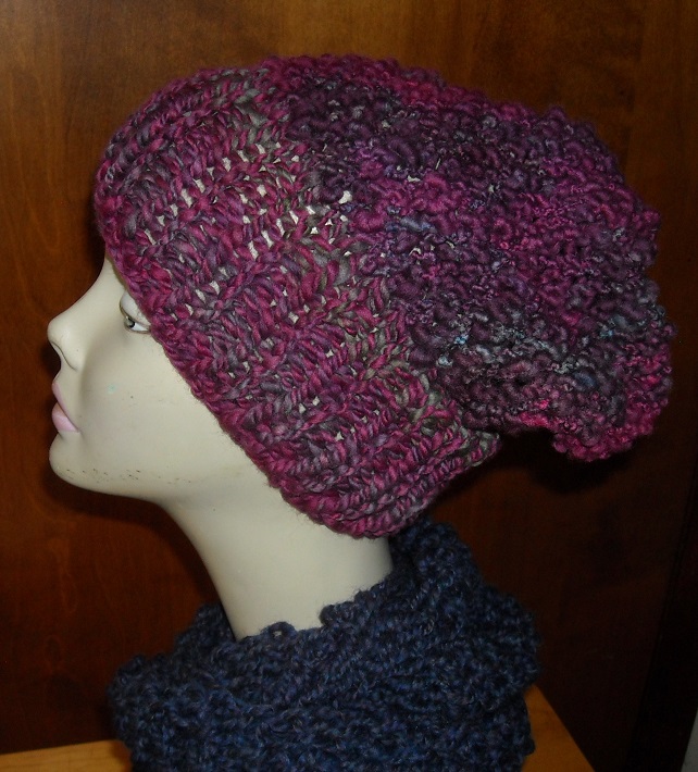 bulky knit hat
