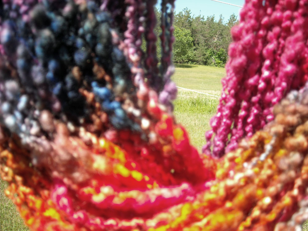 hand dyed yarn